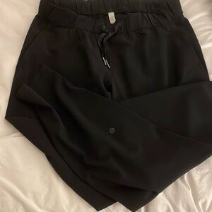 Lululemon black full length joggers